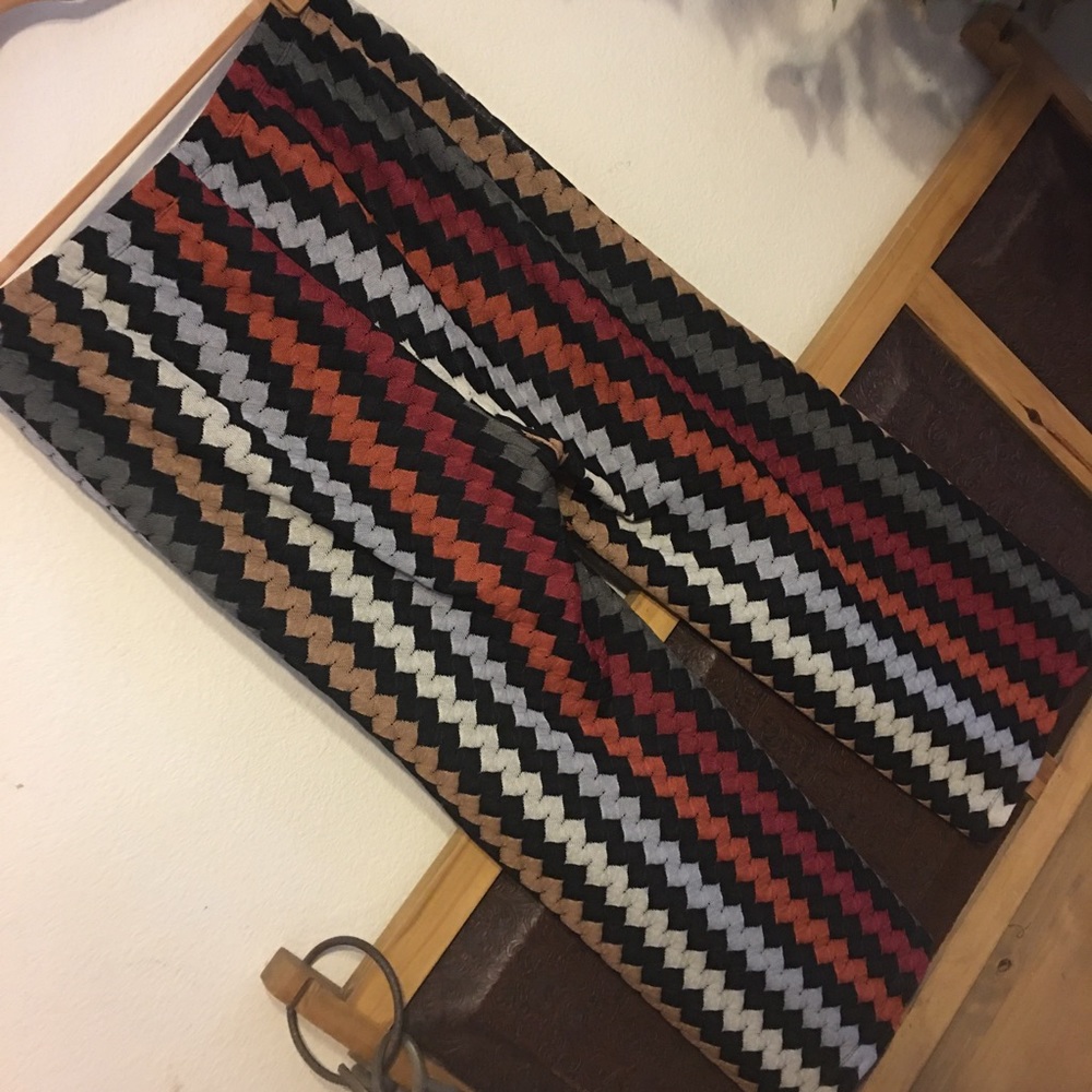 Csc Studios Chevron Style Print Multi Layer Pants - image 5